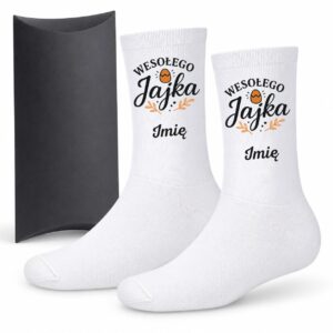 1 skarpetki personalizowane z imieniem na wielkanoc prosty 1 skarpb0241