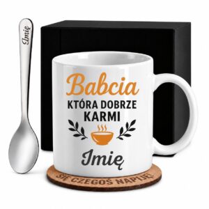 1 kubek biay z imieniem dla babci prosty 1 kzsb0004