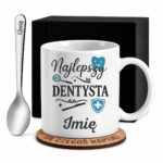 1 kubek biay z imieniem dla dentysty prosty 1 kzsb0030