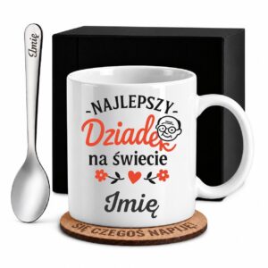 1 kubek biay z imieniem dla dziadka prosty 1 kzsb0031