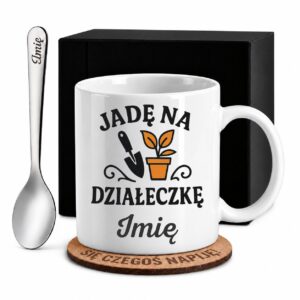 1 kubek biay z imieniem dla dziakowca prosty 2 kzsb0034