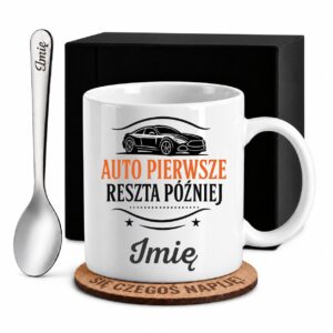1 kubek biay z imieniem dla fana motoryzacji prosty 2 kzsb0045