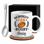 1 kubek biay z imieniem dla fana rugby prosty 1 kzsb0050