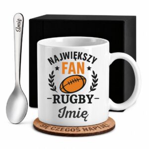 1 kubek biay z imieniem dla fana rugby prosty 1 kzsb0050
