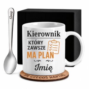 1 kubek biay z imieniem dla kierownika prosty 2 kzsb0078