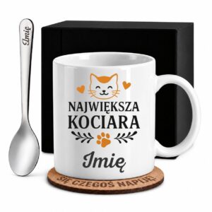 1 kubek biay z imieniem dla kociary prosty 1 kzsb0080