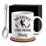 1 kubek biay z imieniem dla koszykarza bordowy 1 kzsb0082
