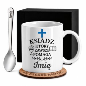 1 kubek biay z imieniem dla ksiedza prosty 1 kzsb0084