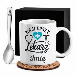 1 kubek biay z imieniem dla lekarza prosty 1 kzsb0094