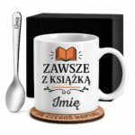 1 kubek biay z imieniem dla mola ksiazkowego prosty 2 kzsb0104