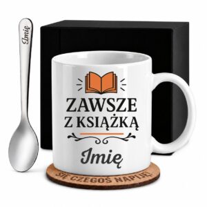 1 kubek biay z imieniem dla mola ksiazkowego prosty 2 kzsb0104