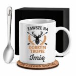 1 kubek biay z imieniem dla mysliwego prosty 1 kzsb0108