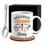 1 kubek biay z imieniem dla ogrodnika prosty 1 kzsb0115
