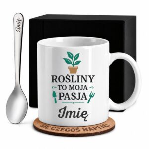 1 kubek biay z imieniem dla ogrodnika prosty 1 kzsb0116
