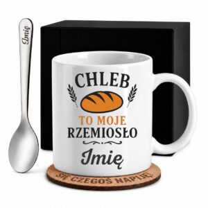 1 kubek biay z imieniem dla piekarza prosty 2 kzsb0118