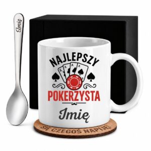 1 kubek biay z imieniem dla pokerzysty prosty 1 kzsb0132