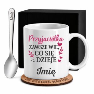 1 kubek biay z imieniem dla przyjacioki prosty 1 kzsb0142