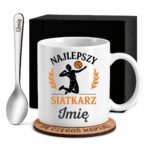1 kubek biay z imieniem dla siatkarza prosty 1 kzsb0150