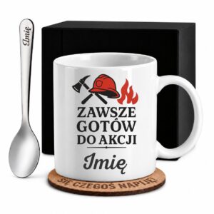 1 kubek biay z imieniem dla strazaka prosty 1 kzsb0161