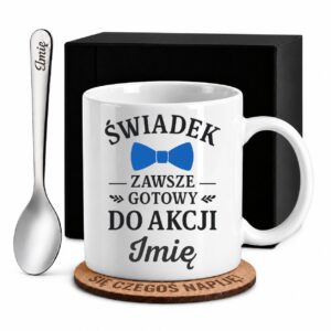 1 kubek biay z imieniem dla swiadka prosty 2 kzsb0196