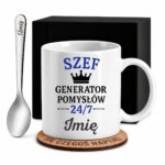 1 kubek biay z imieniem dla szefa prosty 1 kzsb0166