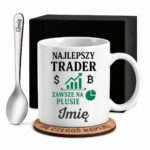 1 kubek biay z imieniem dla tradera prosty 1 kzsb0180