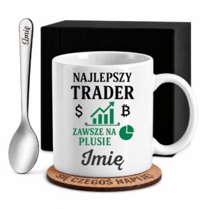 1 kubek biay z imieniem dla tradera prosty 1 kzsb0180
