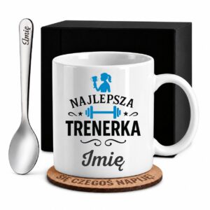 1 kubek biay z imieniem dla trenera rozowy 1 kzsb0184
