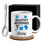 1 kubek biay z imieniem dla weterynarza prosty 1 kzsb0187