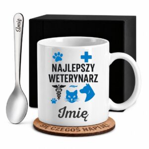 1 kubek biay z imieniem dla weterynarza prosty 1 kzsb0187