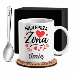 1 kubek biay z imieniem dla zony prosty 1 kzsb0202