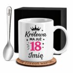 1 kubek biay z imieniem na 18 urodziny rozowy 1 kzsb0210