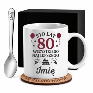1 kubek biay z imieniem na 80 urodziny prosty 1 kzsb0223