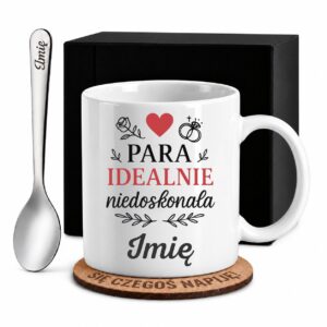 1 kubek biay z imieniem na slub, wesele prosty 2 kzsb0246