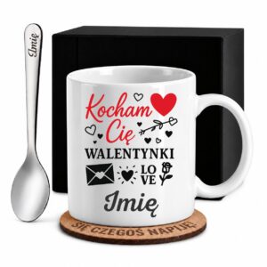 1 kubek biay z imieniem na walentynki prosty 1 kzsb0236