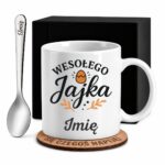 1 kubek biay z imieniem na wielkanoc prosty 1 kzsb0241