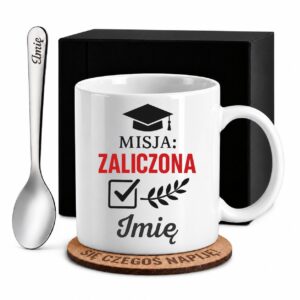 1 kubek biay z imieniem na zakonczenie edukacji prosty 1 kzsb0243