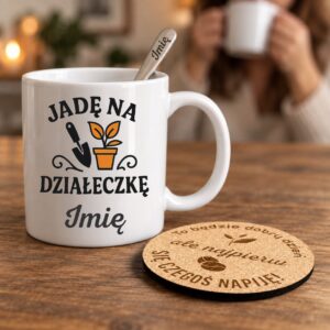 2 biay kubek personalizowany dla dziakowca prosty 2 kzsb0034