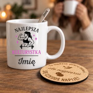 2 biay kubek personalizowany dla kulturystki prosty 1 kzsb0089
