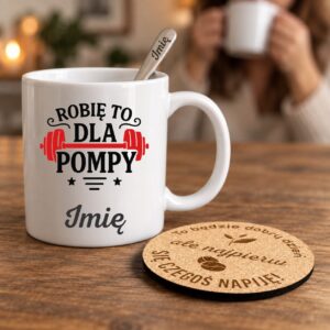 2 biay kubek personalizowany dla kulturystki prosty 1 kzsb0091