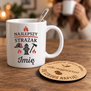 2 biay kubek personalizowany dla strazaka prosty 1 kzsb0160