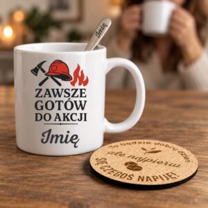 2 biay kubek personalizowany dla strazaka prosty 1 kzsb0161