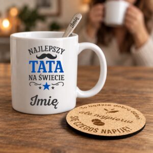 2 biay kubek personalizowany dla taty prosty 2 kzsb0174