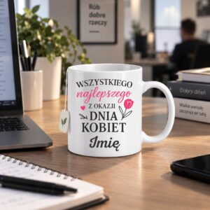 3 kubek na prezent z imieniem na dzien kobiet prosty 1 kzsb0228