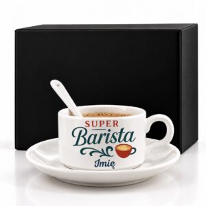 1 filizanka personalizowana biaa z imieniem dla baristy profesjonalny 1 filb0007