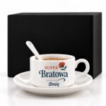 1 filizanka personalizowana biaa z imieniem dla bratowej profesjonalny 1 filb0014