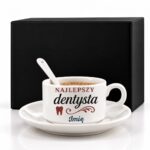 1 filizanka personalizowana biaa z imieniem dla dentysty rozbudowany 1 filb0026
