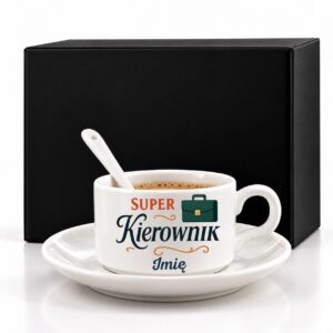 1 filizanka personalizowana biaa z imieniem dla kierownika profesjonalny 1 filb0058