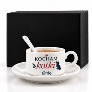 1 filizanka personalizowana biaa z imieniem dla kociary rozbudowany 1 filb0059