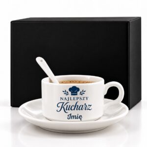 1 filizanka personalizowana biaa z imieniem dla kucharza rozbudowany 1 filb0068